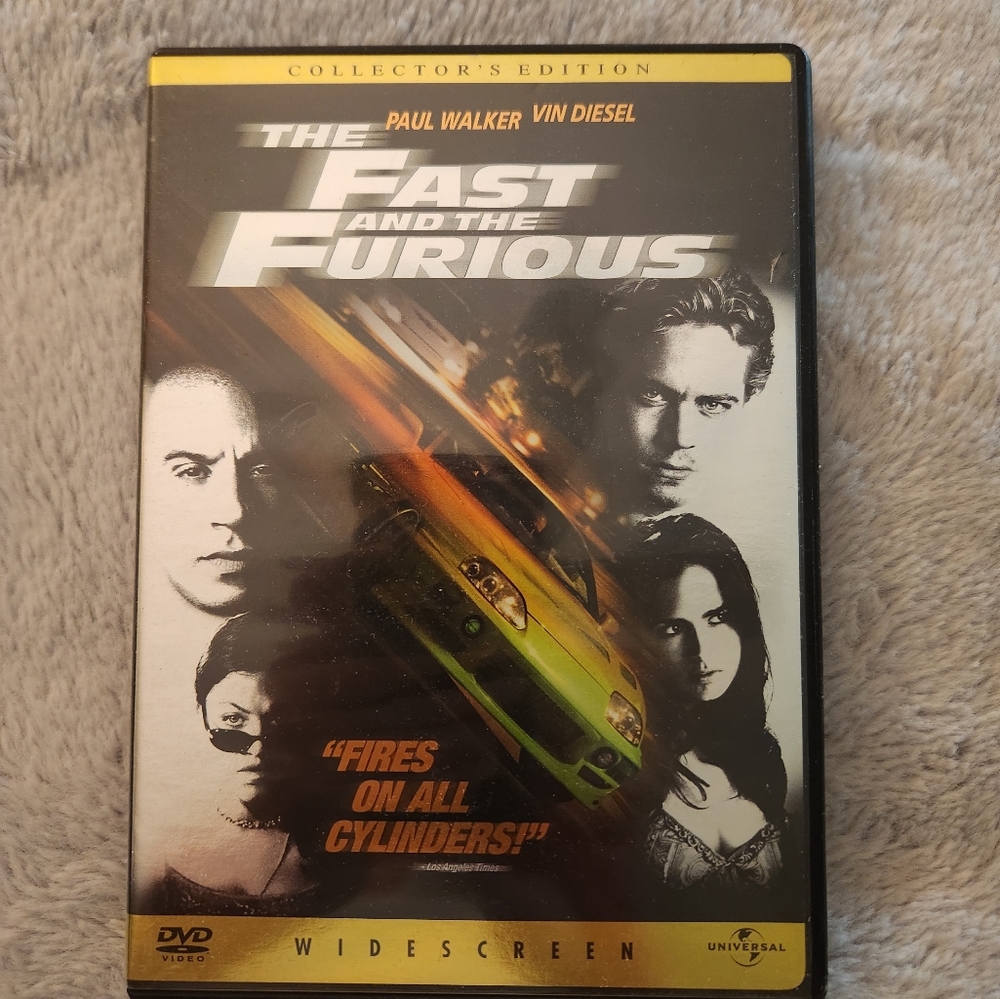 Original Fast and Furious on DVD
